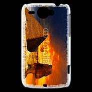 Coque HTC Wildfire G8 Pyramide et Sphinx