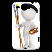 Coque HTC Wildfire G8 Artiste peintre