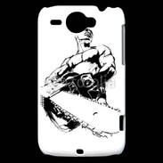 Coque HTC Wildfire G8 Bûcheron 