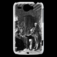 Coque HTC Wildfire G8 Le roi de France Louis XVI en famille