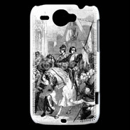 Coque HTC Wildfire G8 Charles VII et Jeanne d'Arc
