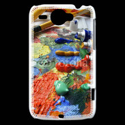 Coque HTC Wildfire G8 Tube de peinture