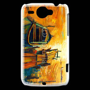 Coque HTC Wildfire G8 Peinture de bateau