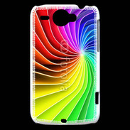 Coque HTC Wildfire G8 Art abstrait en couleur