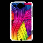 Coque HTC Wildfire G8 Fibres de couleur