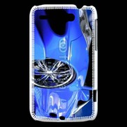 Coque HTC Wildfire G8 Speedster tuning bleu
