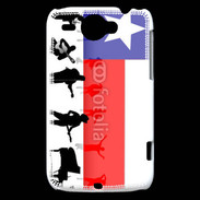 Coque HTC Wildfire G8 Dans country 5