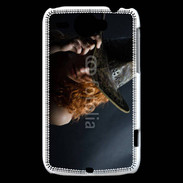Coque HTC Wildfire G8 Girl danse country