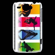 Coque HTC Wildfire G8 Set break dancers 