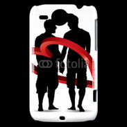 Coque HTC Wildfire G8 Couple Gay
