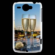 Coque HTC Wildfire G8 Amour au champagne