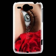 Coque HTC Wildfire G8 Fleurs glamour 5