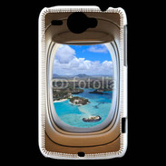 Coque HTC Wildfire G8 Vue de l'intérieur d'un avion