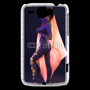 Coque HTC Wildfire G8 Tatouage sexy en or