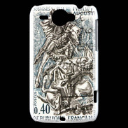Coque HTC Wildfire G8 Timbre 1967 du Roi Philippe II