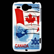Coque HTC Wildfire G8 Timbre canadien 1967