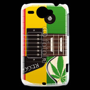 Coque HTC Wildfire G8 Guitare Reggae