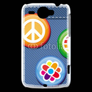Coque HTC Wildfire G8 Hippies jean's