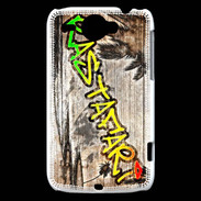 Coque HTC Wildfire G8 Rastafari graffiti
