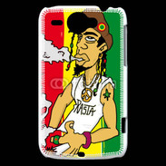 Coque HTC Wildfire G8 Rastaman 3