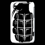 Coque HTC Wildfire G8 Grenade noire