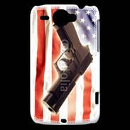 Coque HTC Wildfire G8 Pistolet USA