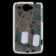 Coque HTC Wildfire G8 plaque d'identité soldat américain