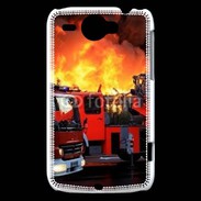 Coque HTC Wildfire G8 Intervention des pompiers incendie