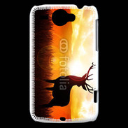 Coque HTC Wildfire G8 Silhouette d'un cerf 5