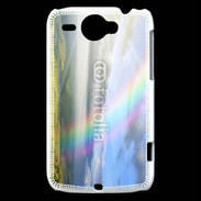 Coque HTC Wildfire G8 Arc en ciel à la montagne