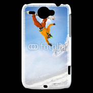 Coque HTC Wildfire G8 Saut de snowboarder