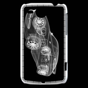 Coque HTC Wildfire G8 Voiture filaire 3D Sport allemande