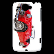 Coque HTC Wildfire G8 Vieille voiture cabriolet rouge