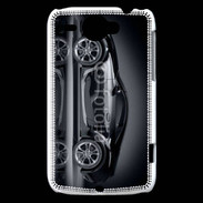 Coque HTC Wildfire G8 Sport car noire