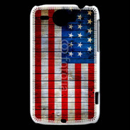 Coque HTC Wildfire G8 Drapeau USA Vintage