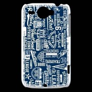 Coque HTC Wildfire G8 Vintage signe USA