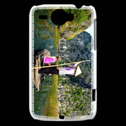 Coque HTC Wildfire G8 Promenade en barque Vietnam