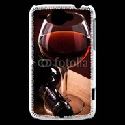 Coque HTC Wildfire G8 Verre de vin rouge