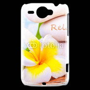 Coque HTC Wildfire G8 Fleurs relax