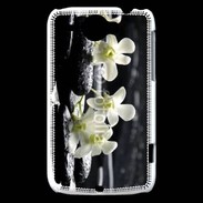 Coque HTC Wildfire G8 Orchidée blanche Zen 11