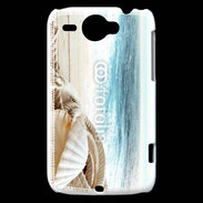 Coque HTC Wildfire G8 Perle et mer