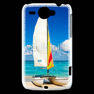 Coque HTC Wildfire G8 Bateau plage de Cuba