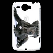 Coque HTC Wildfire G8 Dogue allemand noir