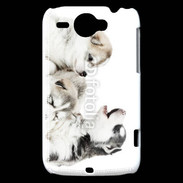 Coque HTC Wildfire G8 Trio de chiots