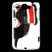 Coque HTC Wildfire G8 Chiot joueur de tennis