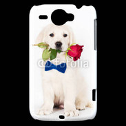 Coque HTC Wildfire G8 Chiot gentleman