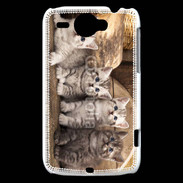 Coque HTC Wildfire G8 Chaton gris 2