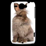 Coque HTC Wildfire G8 Lapin marron