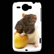 Coque HTC Wildfire G8 Rat bicouleur
