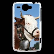 Coque HTC Wildfire G8 Vache de race Abondance Savoie